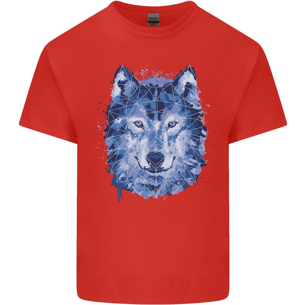 A Polygon Wolf Unisexs Light Cotton TShirt