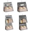Bathroom Hanging Bag Large Capacity Dual Layer Waterproof Transparent Design Clothing Storage Bag Cosmetic Organizer