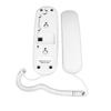 Wall Mountable Telephone Multifunctional Clear Sound Corded Landline Phone for Home Hotel Office