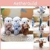 Adorable Plush Toy Otter Keychain Super Soft Short Plush Stuffed Animal