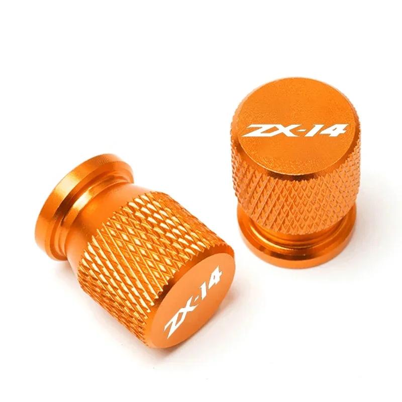 Accessories Motorcycle Wheel Tire Valve Air Port Stem Caps Cover For Kawasaki Ninja ZX14 ZX 14 14R ZX-14 ZX-14R 2006-2015 2014