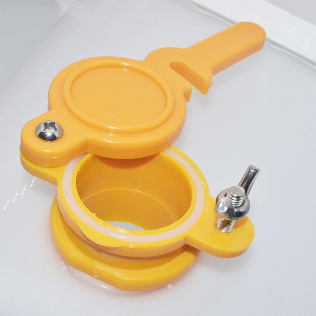 Honigeimer Imkereibedarf weiß benutzerfreundlicher Aufbewahrungseimer groß