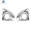 1 Set Front Bumper Fog Light Assy Fog Lamp Assembly Harness for Toyota Corolla Axio Fielder 2013 2014 2015 Version Chrome Cover
