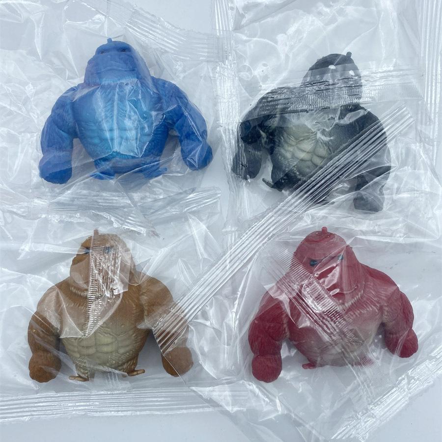 Cartoon Funnytaba Squishy Mini Cute Orangutan Squeeze Fingertip Kawaii Orangutan Kids Fidget Toy Birthday Gift Stress Relief Toy