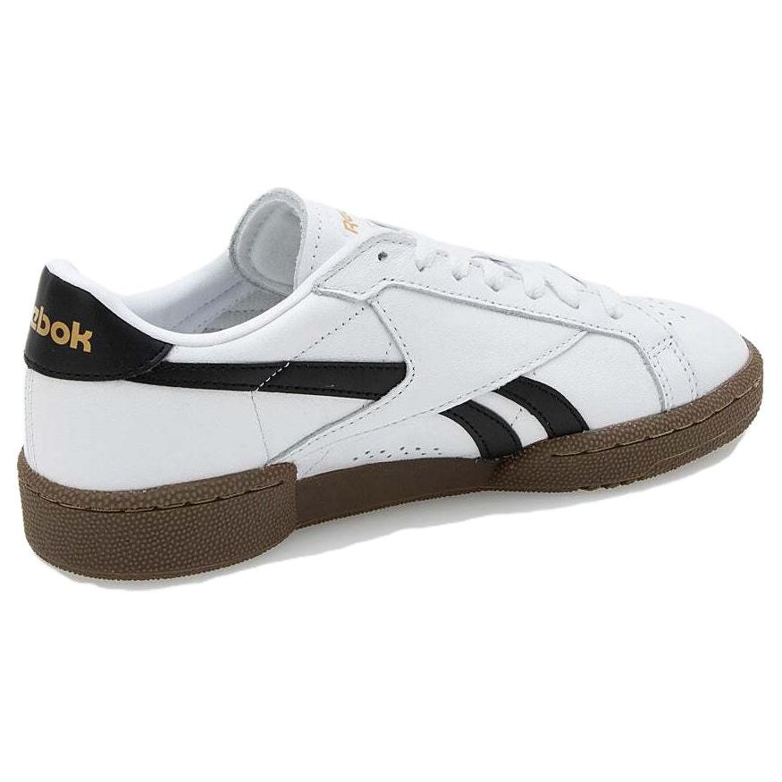 Reebok Club C Grounds UK White Black Gum Unisex Sneakers 100202325