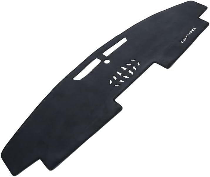 MUMAREN Dashboard Mat for Land Rover Defender Interior Protective Mat with Flannel Sun Heat and Design for Protecting Your Custom Parts and