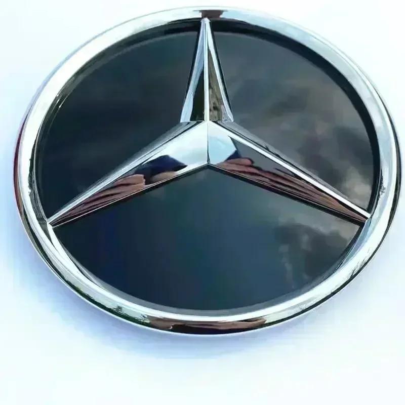 

1Pc Car Front Grille Star Logo Badge Mirror Bottom 3D ABS Logo for Mercedes-Benz W205 W176 W212 W218 C117 CLA GLA CLS GLC class