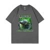 Italian Brainrot Glorbo Fruttodrillo T Shirts Watermelon Crocodile Funny Meme T-shirt Summer Men Women Fashion Oversized Tops