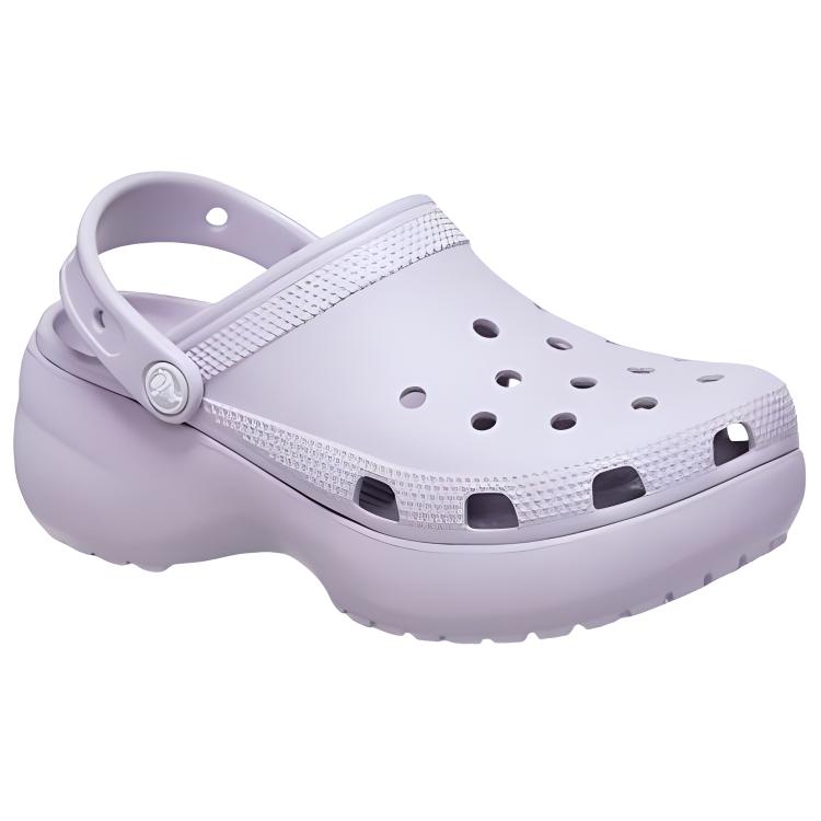 Crocs Classic Platform Clog Clogs 4.1cm Women's Misty Purple