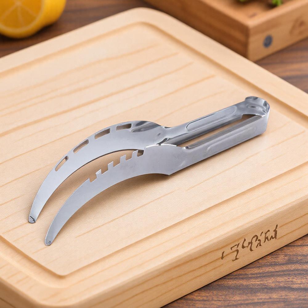 

Stainless Steel Watermelon Slicer Cutter Tool Windmill Shaped Fruit Vegetable Salad Chopper Kitchen Gadget for Home Use серебряный