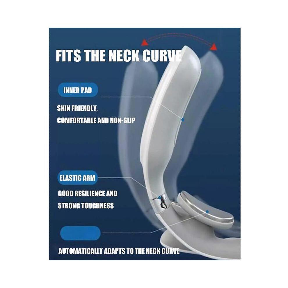 Massageador de Pescoço Neuro Pulse com Calor, Massageador de Pescoço Shiatsu Pulse para Alívio da Dor, Massageador de Pescoço Portátil para Homens Mulheres