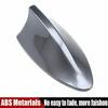 Gray Shark Fin Roof Antenna Aerial FM/AM Radio Signal Decor Car Trim Universal