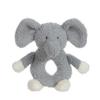 Apricot Lamb Elephant Rattle Soft Baby Stuffed Animal Rattle Toy for Boys and Girls, Lovely for Newborns, 0-3 Months, 0-6 Months+, 15cm