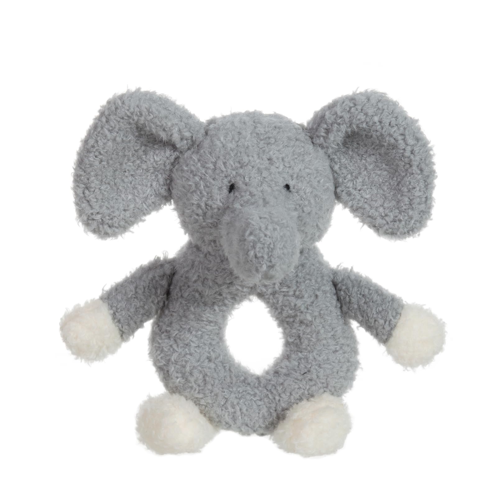 

Apricot Lamb Elephant Rattle Soft Baby Stuffed Animal Rattle Toy for Boys and Girls, Lovely for Newborns, 0-3 Months, 0-6 Months+, 15cm