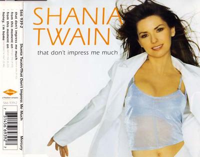 CD SHANIA TWAIN That Dont Impress Me Much 5669392 Mercury 1999 Australien Rock Gebraucht