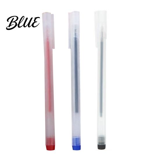 Gel Pens for Students 12PCS Smooth Ink Pens Quick-drying 0.5mm Fine Point Writing Instruments Office Minimalist Frosted Grip And School Supplies