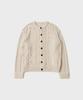 Another Office Grandma Cable Cardigan (Oatmeal)