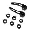 Black Billet Aluminum 4 14in Door Handle Kit Vintage Door Handle Set Exterior Door Handles