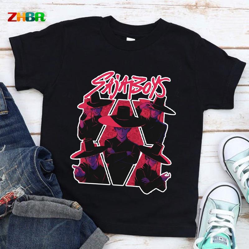 Boys Kpop Demon Hunters T-Shirt Kids T-shirt Boy Girl Outfits Kids Girls Boys T-shirts Outfit Children