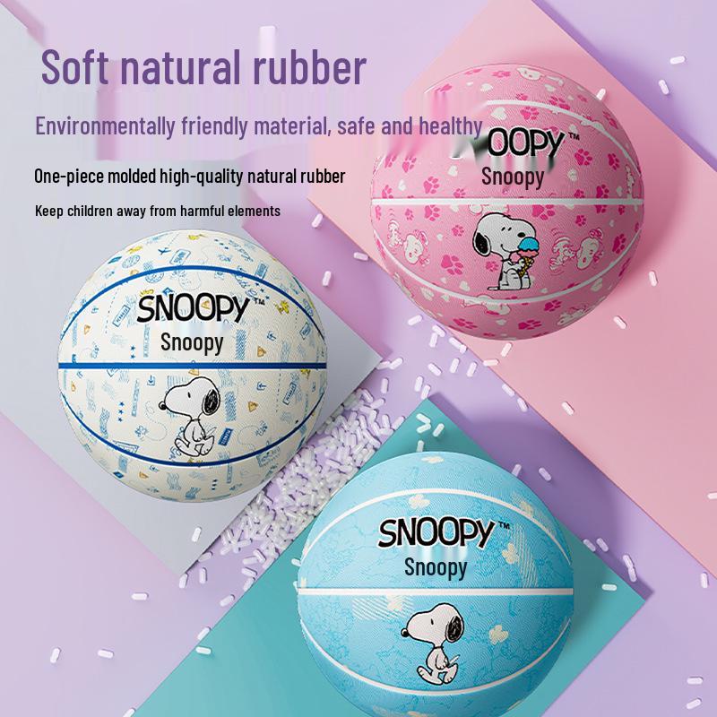 Children's Size 3 & 5 Durable Rubber Basketball for Kindergarten & Primary Students - Training & Fitness Equipment