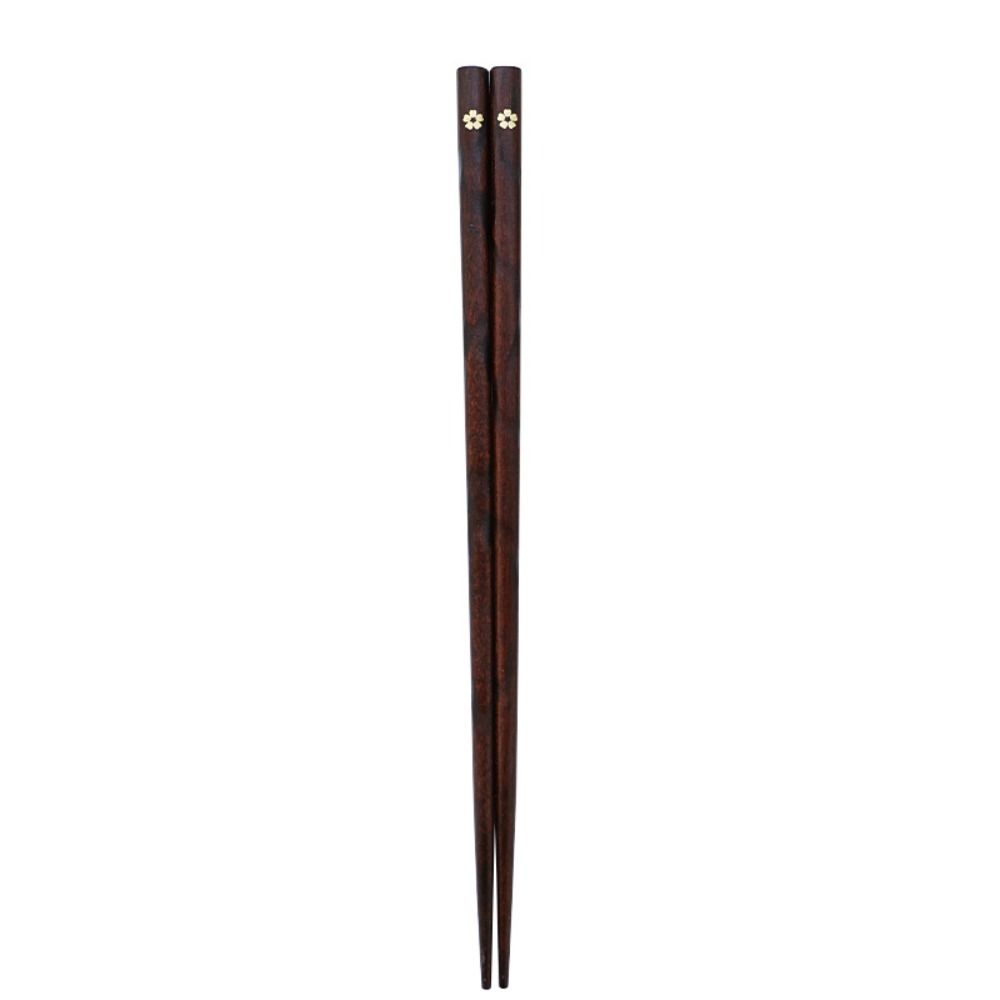 Sushi Noodles Wooden Rustic Elegant Reusable Flatware Chopsticks Tableware Kitchen Utensils