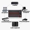110V 6/8/12/16 Channel Audio Mixer 6 Music Modes USB Bluetooth Mixing Console Amplifier Computer Playback Phantom Power Effect