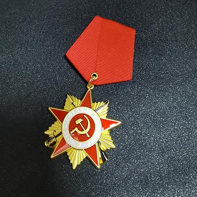 Soviet Hanging Version 1942 National Guard Medal, Soviet Medal, with Insignia, Lenin Red Flag, Hero Medal, Christmas Gift, Stocking Stuffers