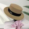 Top Hat Autumn and Winter Flat Hat French Retro Fashion Felt Hat Fashion Versatile Flat Elegant Hat Women's Winter Self-operated
