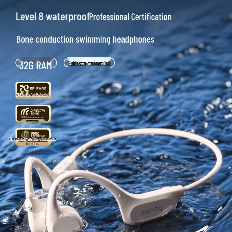 

SANAG B60 Bone Conduction Bluetooth Sports Earphones