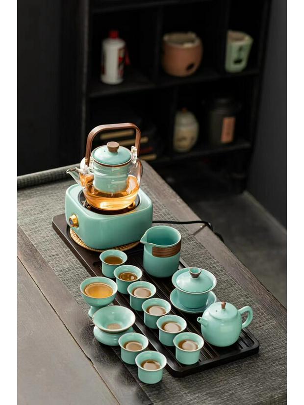 Handmade Ceramic Gongfu Tea Set