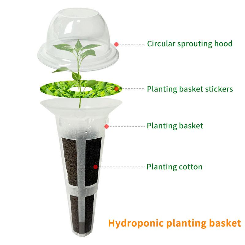 67-teiliges Samenbehälter-Set für Aerogarden Hydroponik-Zubehör für Systeme, kompatibel mit Hydroponik-Bedarf aller Marken