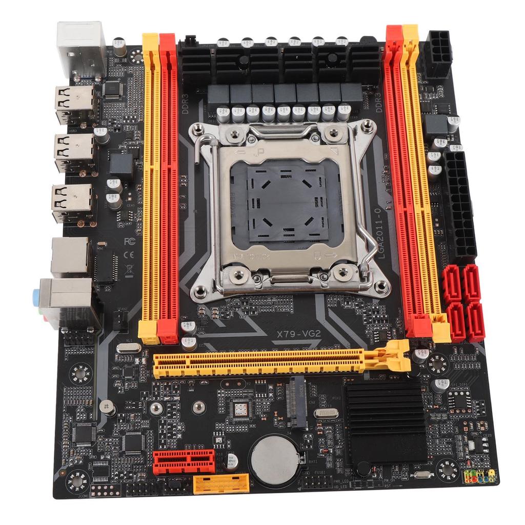 Computer-Motherboard für Prozessor der LGA2011 0 Sockel-Serie 4 DDR3-RAM-Steckplätze M.2-Schnittstelle 240mAh-Akku Gaming