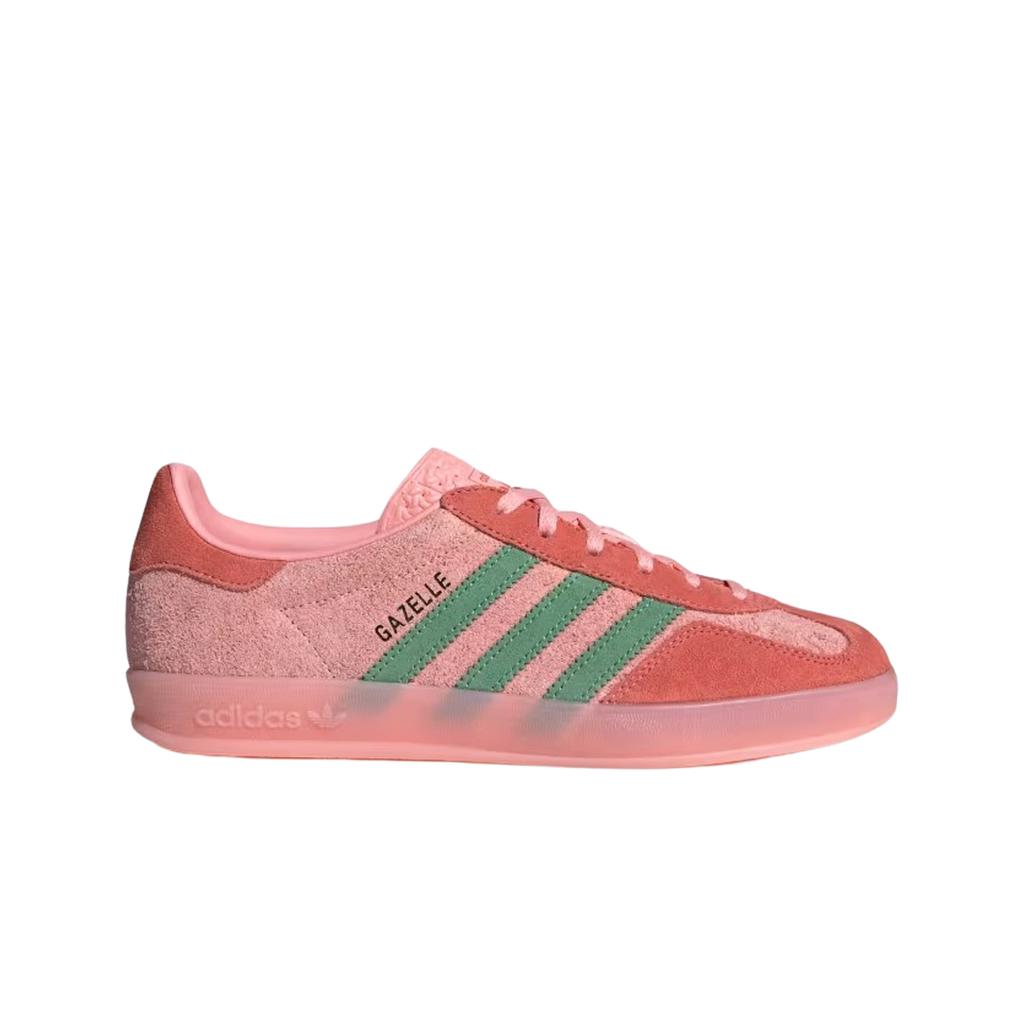 (w) Adidas Gazelle Indoor Semi Pink Spark Preloved Green