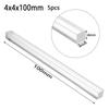 1-20pcs Acrylic Square Rods 3x3/4x4/5x5/6x6/8x8/10x10/15x15/20x20mm Length 100mm-500mm Acrylic Dowel Rods Sticks