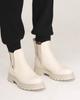 Stivaletto Chelsea Teona 421 36 in pelle latte