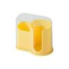 Hygienic Cosmetic Cotton Storage Container Clear Vertical Organizers For Bathroom And Vanities Organization