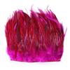 10 Meter Fluffy Rooster Feather Ribbion Fringe 8-13CM Tassless Crafts Dress Decoration Natural Colored Chicken Plumes Accessories