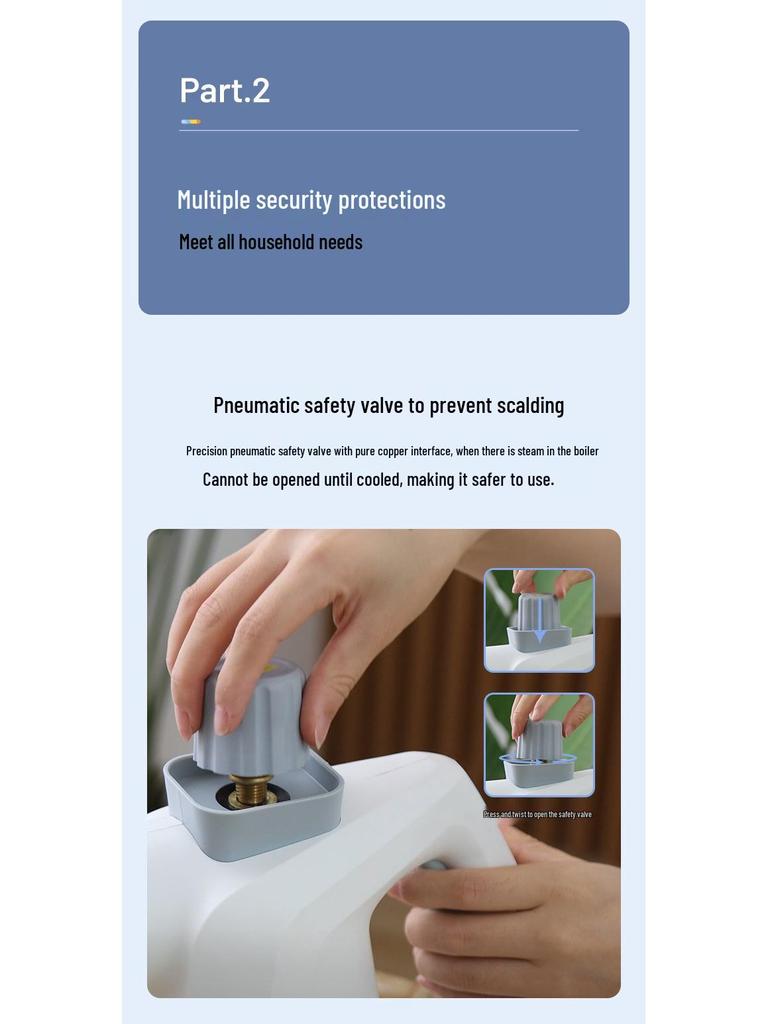Jinzheng Multifunctional High-Pressure Steam Cleaner for Kitchen and Range Hood Disinfection