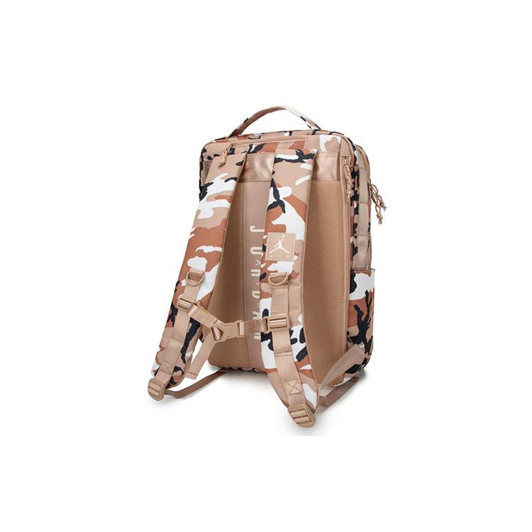 New Jordan Polyester Backpack Unisex Desert Camouflage JD2333032AD-002