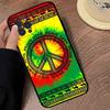 Bob Marley Rasta Löwe Handyhülle Für IPhone 16 15 14 13 12 11 17 Pro Max Einfachheit Rückseite TPU Weiche Hülle
