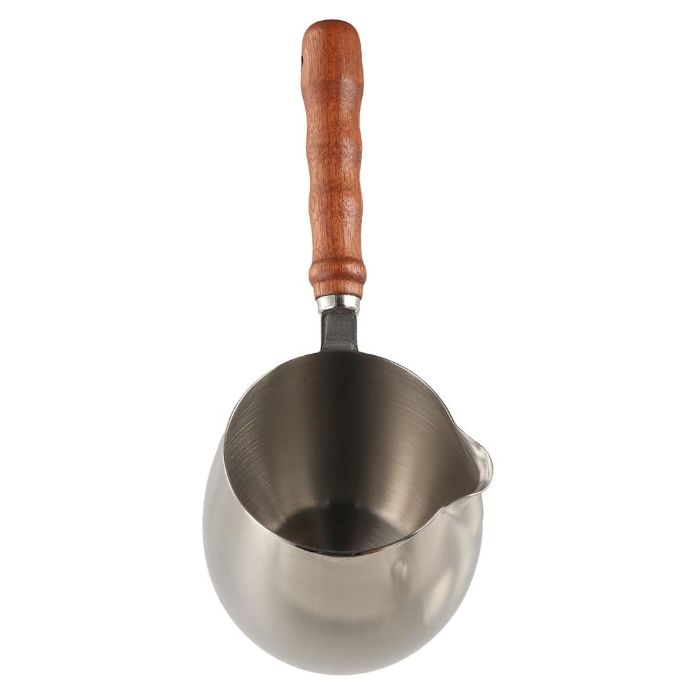 Stainless Steel Latte Art Cup 300ml/420ml/600ml Coffee Maker Turkish Coffee Pot  Restaurant