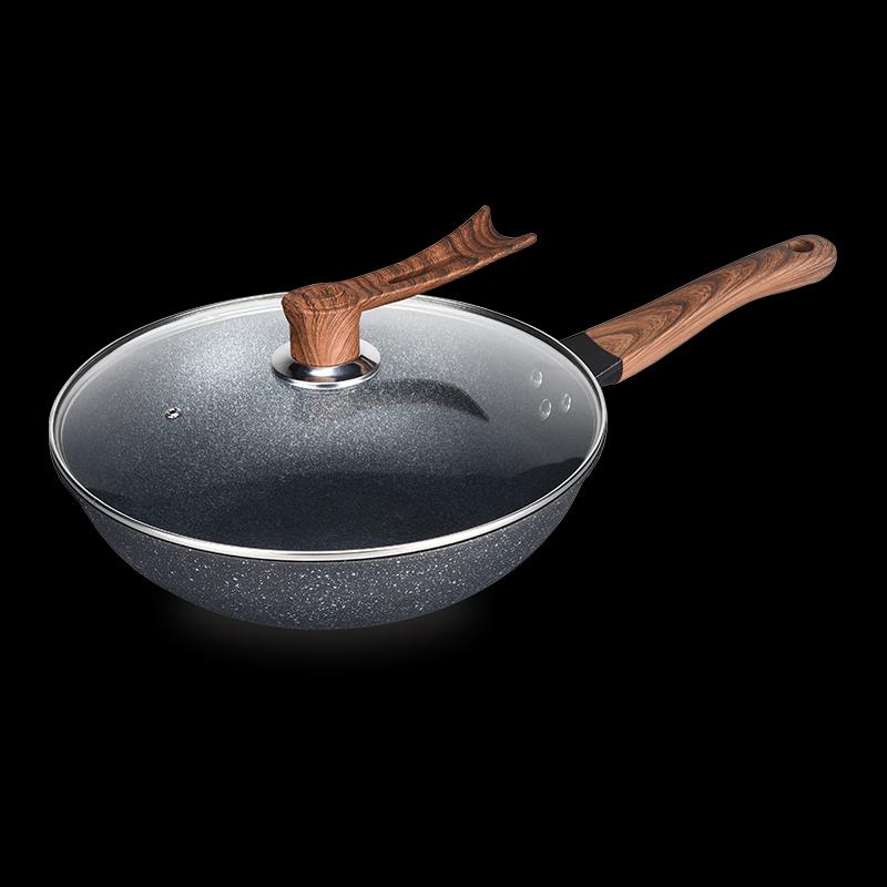 DStt Yuefu Maifan Stone Non-stick Wok
