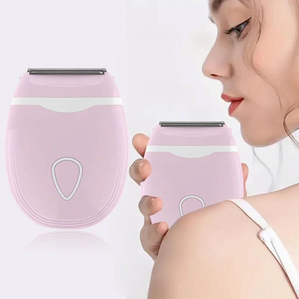 Travel-Friendly Electric Hair Shaver Waterproof Women Hair Razor Universal Body Hair Trimmers