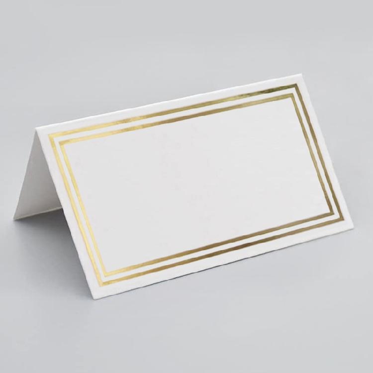 50pcs Table Place Cards for Formal Dinner Reception Seating Cards Name Cards Set