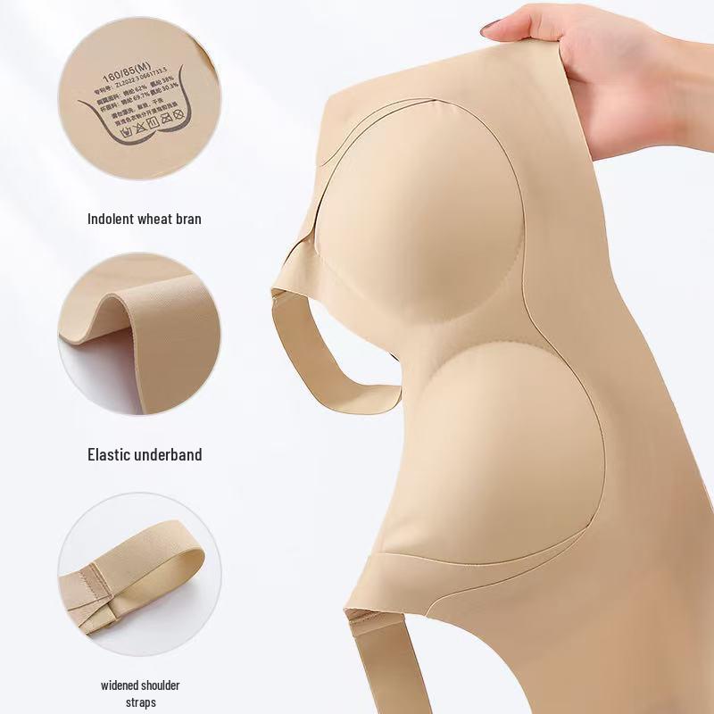 Seamless Plus Size Uplift Bra: Breathable, Anti-Sag, Comfortable & Close-Fitting