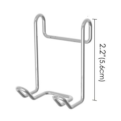 Shower Basket Rack Shelf Hook, Hanger for Wall-Mounted Shower Caddy Accessories, Suitable for Storing Loofahs, Razors, Body Brushes Utility Hooks