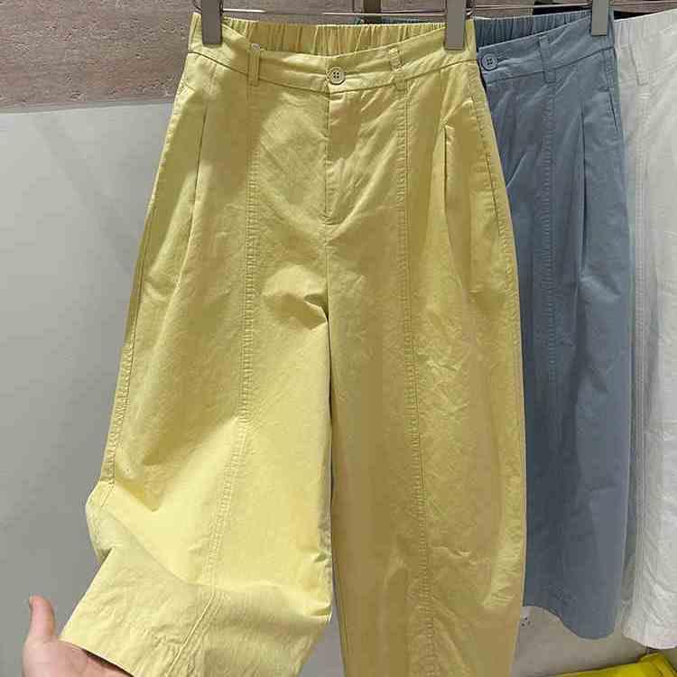 Übergröße Koreanische Haremshose für Damen - Dünn, Locker, Neun-Punkt Ballon-Stil, 2-300 Jin, Lässige Mode