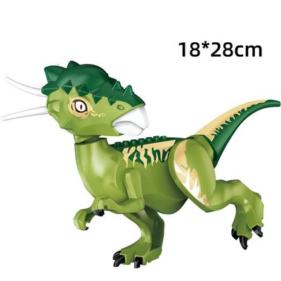 Green Styx Dragon Building Blocks Grande modello di dinosauro Building Blocks Giocattolo di assemblaggio