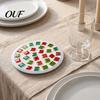 Creative Parent Child Interaction DIY Acrylic Coaster Making Kit, Christmas Theme Decorative Craft, Waterproof Drink Set Table Mat for Holiday