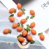 Mini Acrylic Fruit Lemon Pendants Lovely DIY Charms Waterproof for Bracelet Necklace Keychain Jewelry Making Supplies